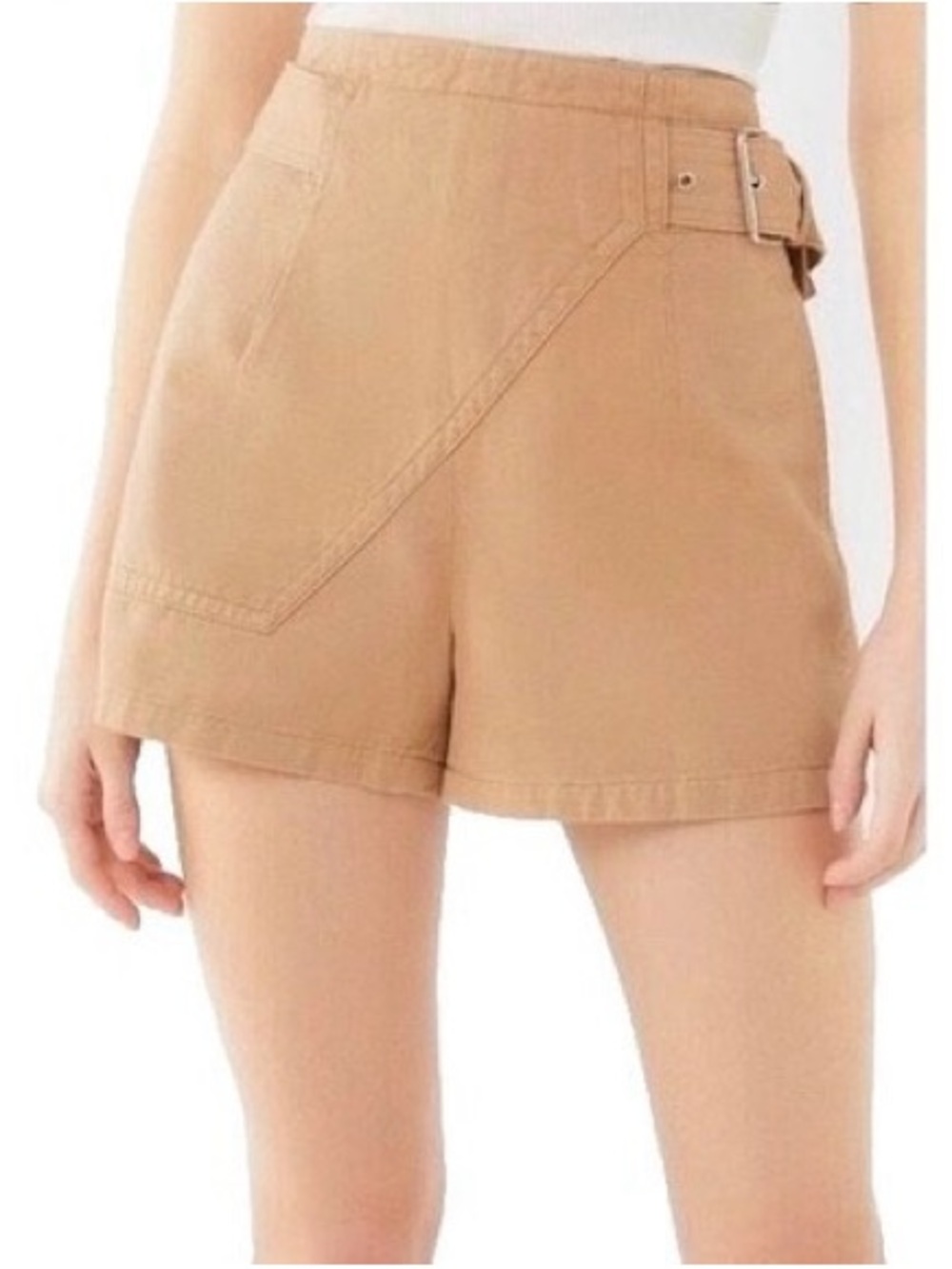 Urban Outfitters high rise belted shorts